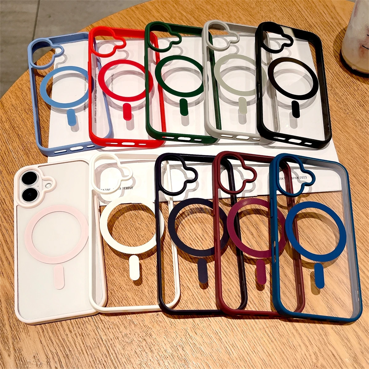 Clear Shockproof Bumper Case - Luxury Shockproof For Magsafe Wireless Charge