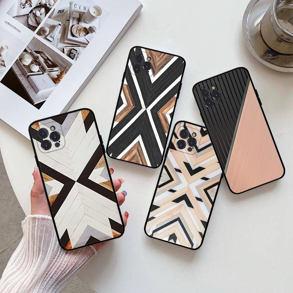 Vintage Wood Grain Geometry Pa - Vintage Floral Pattern Soft Case review and price