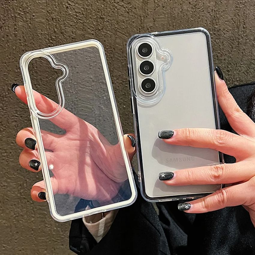 Luxury Candy Color Frame Clear - Clear Shockproof Bumper Case review and price