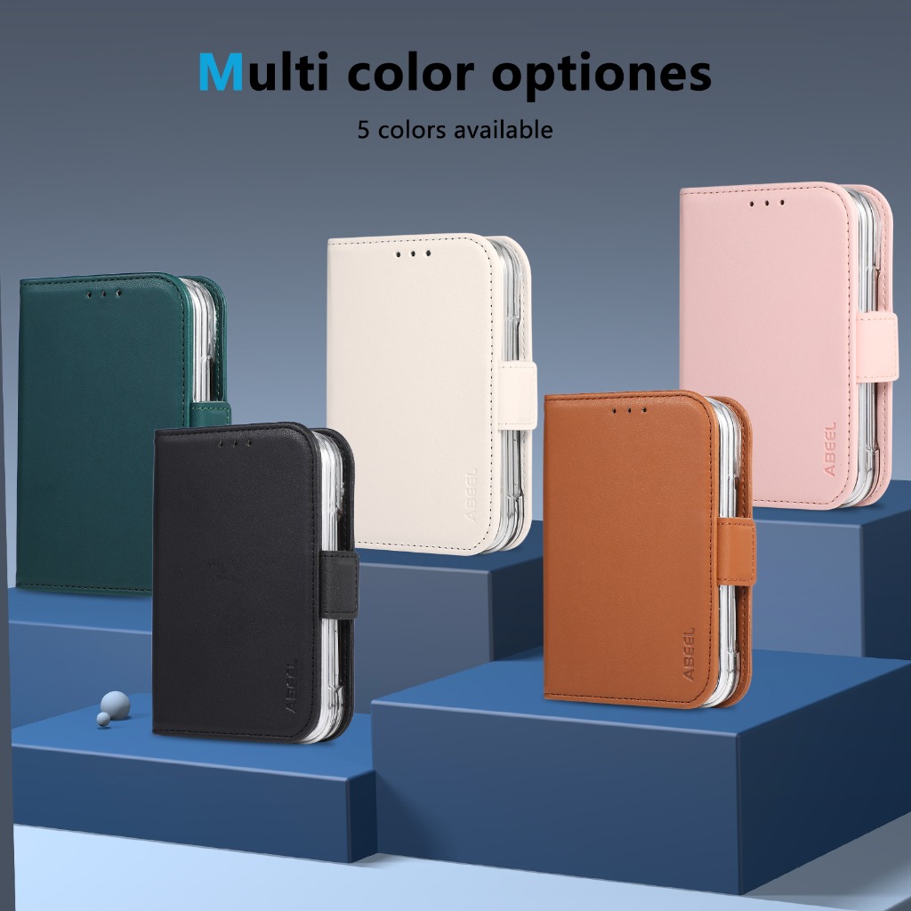 RFID Blocking Card Holder Wall - Leather Wallet Card Holder Phone Cover review and price