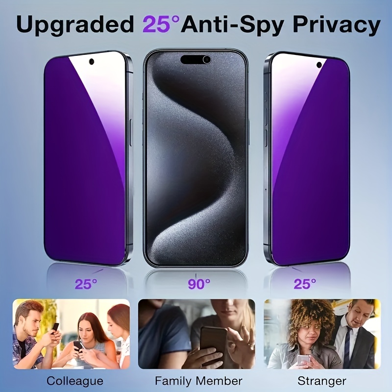 2pcs Anti Blue Light Privacy S - Matte Anti Glare Screen Protector review and price