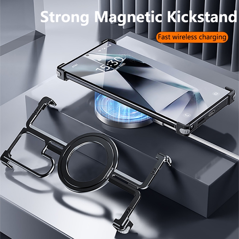 Metal Frameless Magnetic Holde - Metal Bumper Aluminum Frame Case review and price
