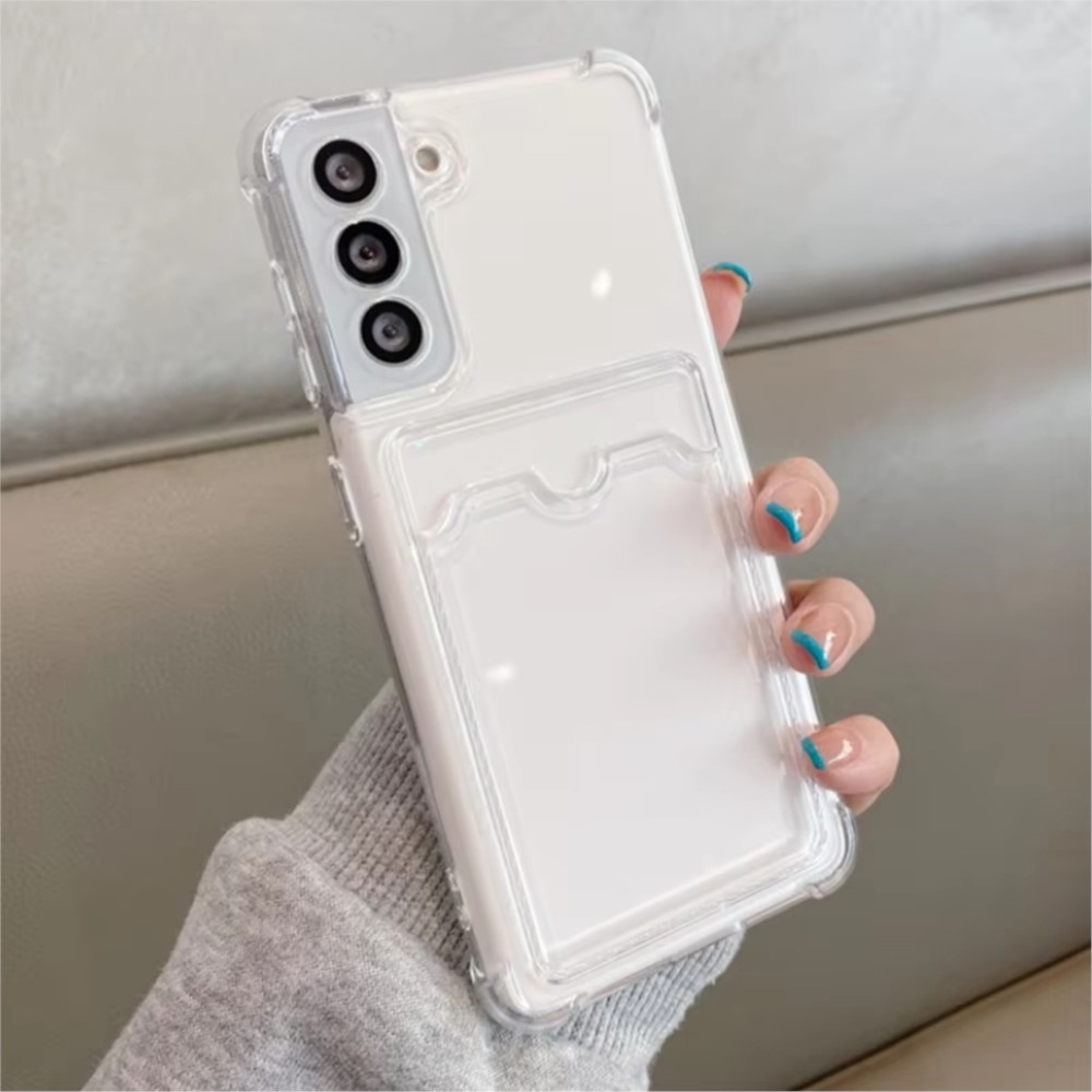 Clear Silicone Card Slot Holde - Clear Shockproof Bumper Case review and price