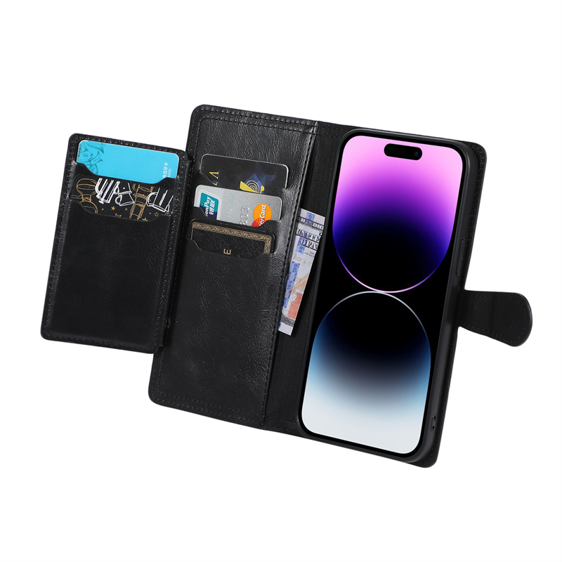 Zipper Flip Leather Wallet Car - Leather Wallet Card Holder Phone Cover review and price