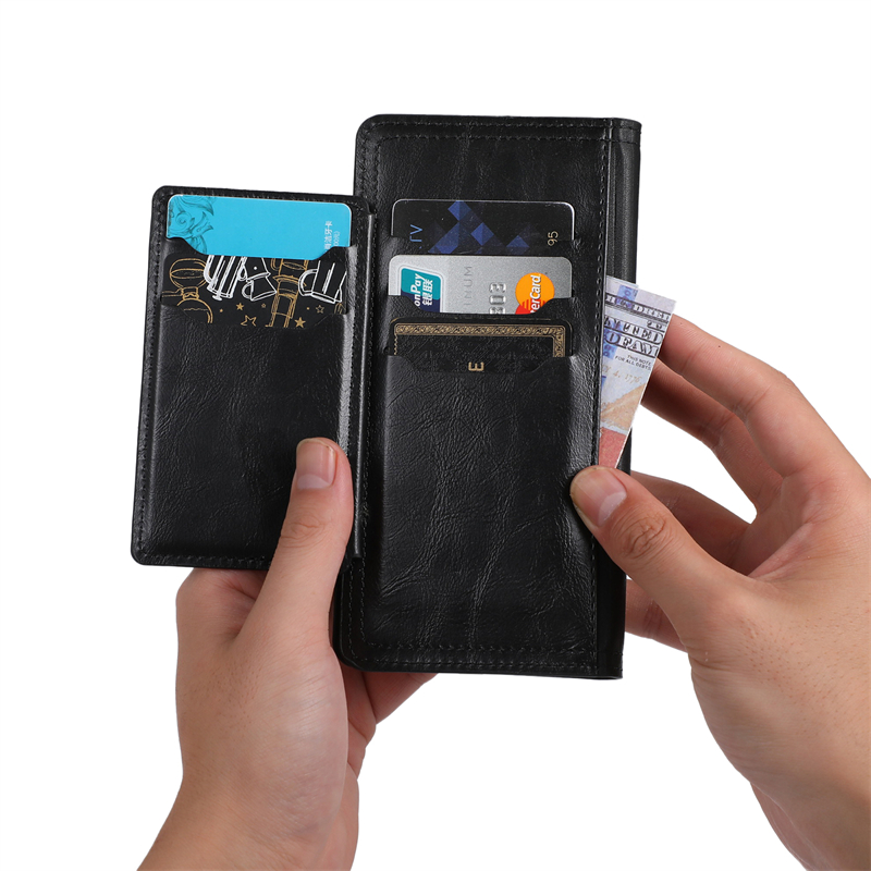 Zipper Flip Leather Wallet Car - Leather Wallet Card Holder Phone Cover review and price