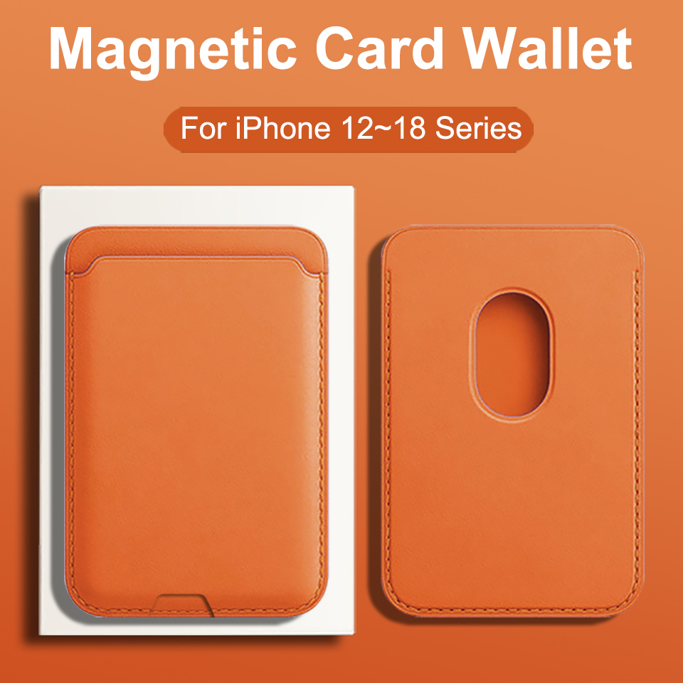 Luxury PU Magnetic Card Holder - Leather Wallet Card Holder Phone Cover review and price