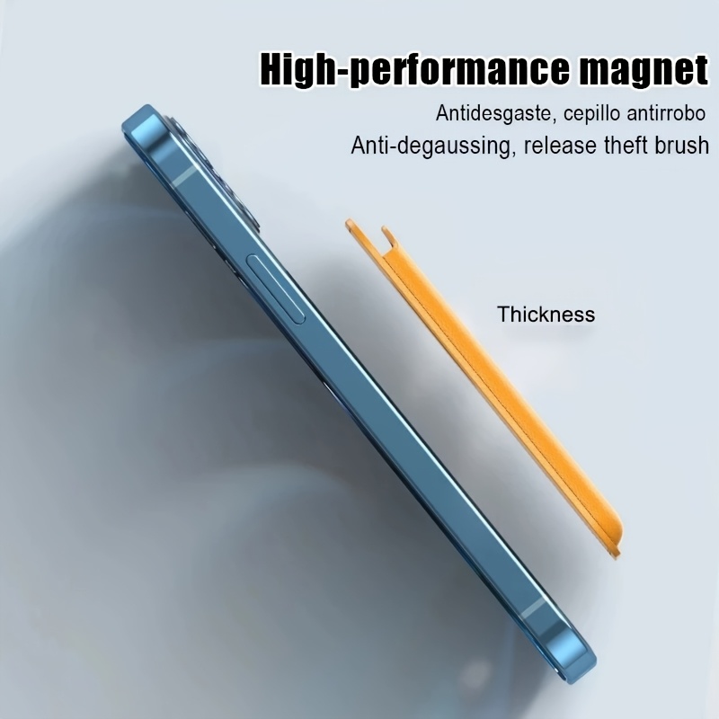 Luxury PU Magnetic Card Holder - Leather Wallet Card Holder Phone Cover review and price